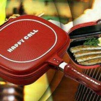 Jual MURAH!!! Happy call wajan teflon grill pan steak ikan seafood 32cm Murah
