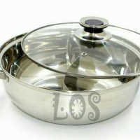 Jual Panci sekat 2 mangkuk suki sukiyaki shabu shabu sabu sabu 28 Murah