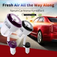 Jual Car Humidifier Aromatherapy Nanum Car 2 Support Charger 2 Usb Murah