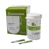 Jual AUTOCHECK URIC ACID - TEST STRIP ASAM URAT AUTOCHECK ISI 25 STRIP Murah