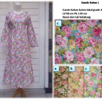 Jual Gamis Katun Standart Size Murah