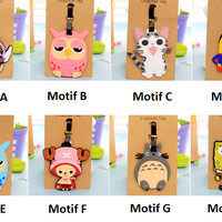 Jual T PROMO TODAY Tag koper bagasi Luggage tag label nama koper karakter k Murah