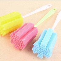 Jual Cleaner sponge/spons tongkat pembersih botol gelas-HKN 008 Murah