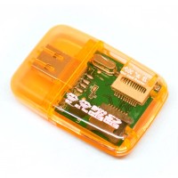 Jual All in One Mini multi Memory Card Reader Micro SD HC TF Diskon Murah