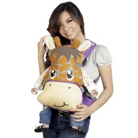 Jual Gendongan Bayi Snobby Ransel Double Fungsi Saku Print Giraffe TPG 1547 Murah