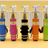 Jual Mini monopod Tongsis kecil motif karakter kartun lucu-Audrey Murah