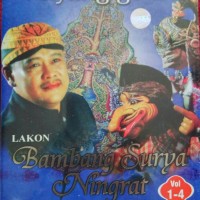 Jual Vcd Original 4 Disk,Wayang Golek Bambang Surya Ningrat Murah