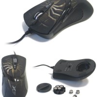 Jual Mouse Gaming Makro A4tech X7-747 Spider Murah