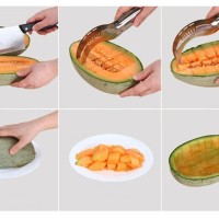 Jual PENGIRIS PEMOTONG SEMANGKA BUAH FRUIT CUTTER PISAU KNIF Limited Murah