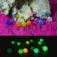 Navel Belly Piercing Anting Pusar Tindik Puser GLOW IN THE DARK