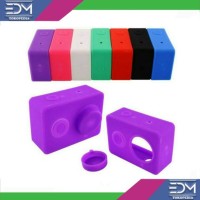 Silicon case Kondom Xiaomi Yi dan lens cap yicam Action Camera