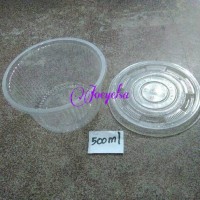 Jual Mangkok kurma/ jelly/ puding/ salad 500ml Murah