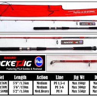 Joran Jigging Maguro Rocketjig 170 Cm PE 3-6