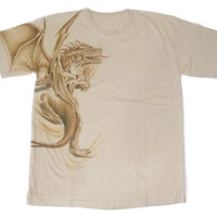 Jual Kaos Lukis Rising Dragon (KDC-POM001) Murah