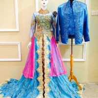 KEBAYA PENGANTIN MODERN / BAJU PERNIKAHAN MURAH / GAUN RESEPSI CANTIK