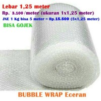 Jual Bubble wrap eceran Plastik gelembung Bubblewrap roll meteran Murah