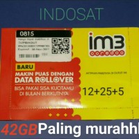 Jual kartu perdana kuota indosat im3 42gb Murah