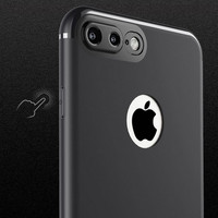 Jual Case Iphone 6/6s/6sP/6p/7/7plus With Protector Camera Black Ready Murah