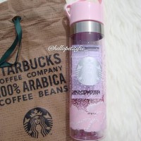 Jual Starbucks Tumbler Korea Cherry Blossom Clay Water Bottle Murah