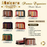 Jual Makara Premio Organizer/MPO Midili/Tas/Dompet Selempang/HP/Tablet 7