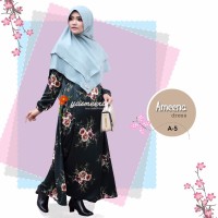 Gamis Yasmeera Ameena Dress A5 - baju muslim wanita baju muslimah