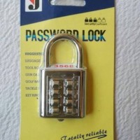 Gembok Nomor Password Pin 8 Angka