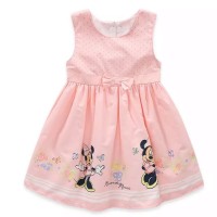 Jual (#C232) Minnie Mouse Sleeveless Dress with a Bow Dot. Murah