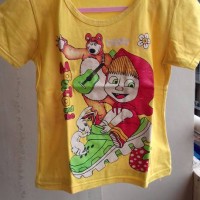 Jual kaos anak masha Murah
