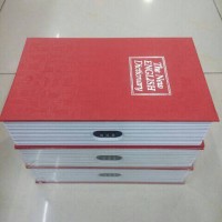 Jual Brangkas Model Buku/Book Safe/Steel Book Ukuran Besar Merah Murah
