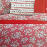 Jual SPREI DAN BEDCOVER MERK STAR MOTIF NAYLA Murah