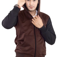 Jual Inficlo SGU 926 Sweater PriaCokelatHitam B3026 Murah