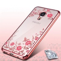 Jual Meizu M2 Mini 5 5.0 Flower Soft Case Bumper armor casing TPU Cover Murah