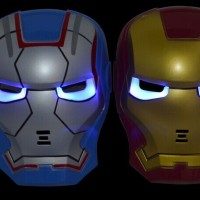 Jual Topeng Iron Man Nyala Lampu LED Limited Edition Murah
