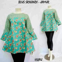 Jual Blus Batik Solo. Blus Batik Srikandi Jamur Series Murah