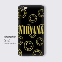Casing Hard case OPPO F1S Custom Case Tema Band Nirvana