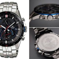 Jam tangan pria PE049 Casio Edifice Rantai Silver ( Diesel Harley Dav