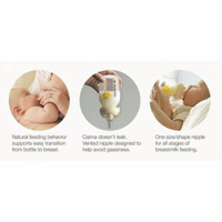 Jual Botol asi susu MEDELA Calma nipple milk bottle dot anti bingung puting Murah