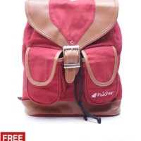 Jual Pulcher Fox Maroon - Tas Ransel Murah