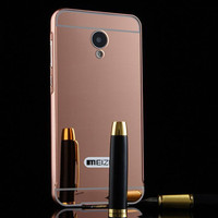 Jual CASING HP Meizu M2 Mini 5 Inch Luxury Bumper Metal Aluminium Mirror Ba Murah