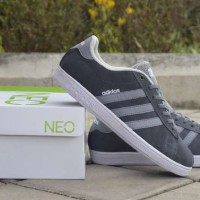 NEW! SEPATU PRIA CASUAL SNEAKERS ADIDAS NEO DERBY IMPORT PREMIUM