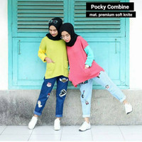 Jual PROMO Pocky Combine Sweater Murah
