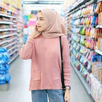 Jual Paling Murah Pocky Sweater Dusty Murah