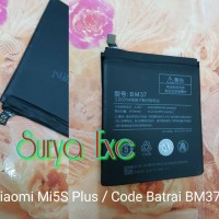 Baterai Xiaomi Xiomi Redmi Mi 5S Plus Mi5S Plus Code Baterai BM37 ORI