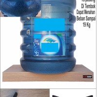 Jual Rak Dinding Melayang Floating Shelf MERK KINBAR A393 20x20x4 Murah
