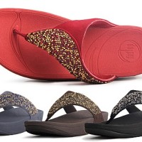 Jual Sandal Wanita FitFlop Leaf Swarovski / Sandal FitFlop Murah