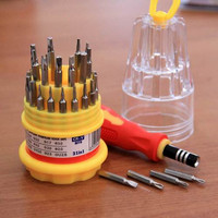 Jual DISKON Obeng Magnetic Multi Set 31 in 1 Mini Compact TERLENGKAP Murah