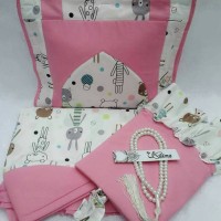 Jual MUKENA ANAK HELLO KITTY PINK SIZE M Murah