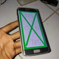 Jual lcd samsung galaxy s6 edge original warna gold Murah