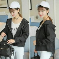 Jual HOODIE WINDBREAKER QUESTION MARK JACKET Murah