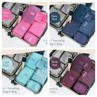Jual TRAVEL SEASON ORGANIZE TRAVEL BAG 6 in 1 LAUNDRY SECRET POUCH Murah